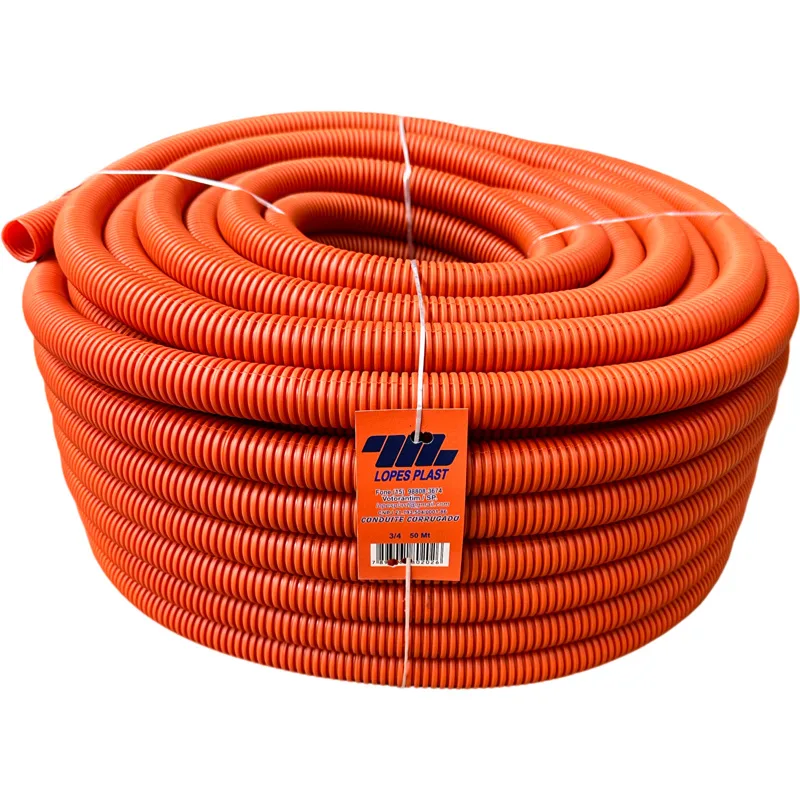 Eletroduto Corrugado - Laranja