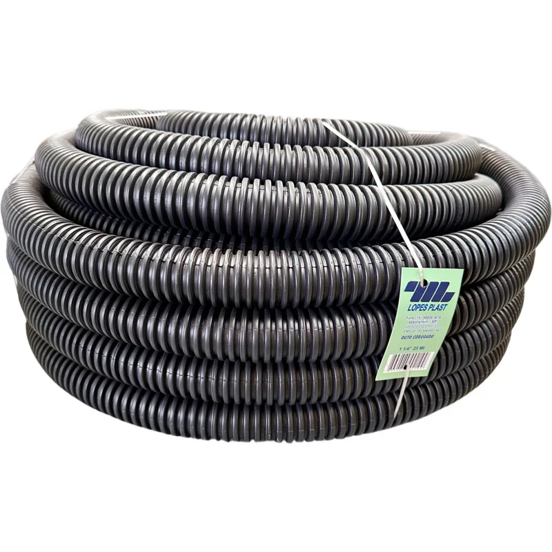 Eletroduto Corrugado - Preto